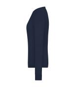 Damen Ladies' Round-Neck Pullover Navy 11185