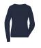 Damen Ladies' Round-Neck Pullover Navy 11185