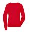 Dames Ladies' Round-Neck Pullover Rood 11185