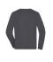 Herren Men's Round-Neck Pullover Anthracite-melange 11186