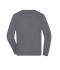 Men Men's Round-Neck Pullover Grey-heather 11186