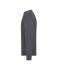 Heren Men's Round-Neck Pullover Antraciet-melange 11186