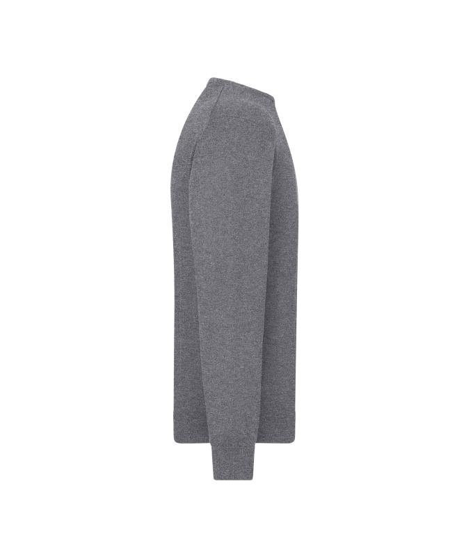 Heren Men's Round-Neck Pullover Heather-grijs 11186
