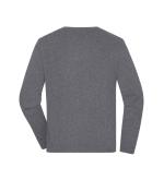 Heren Men's Round-Neck Pullover Heather-grijs 11186