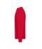Herren Men's Round-Neck Pullover Red 11186