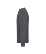 Homme Pull à col rond pour homme Anthracite-mélange 11186