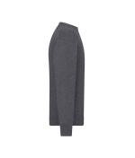 Homme Pull à col rond pour homme Anthracite-mélange 11186