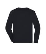 Homme Pull à col rond pour homme Noir 11186