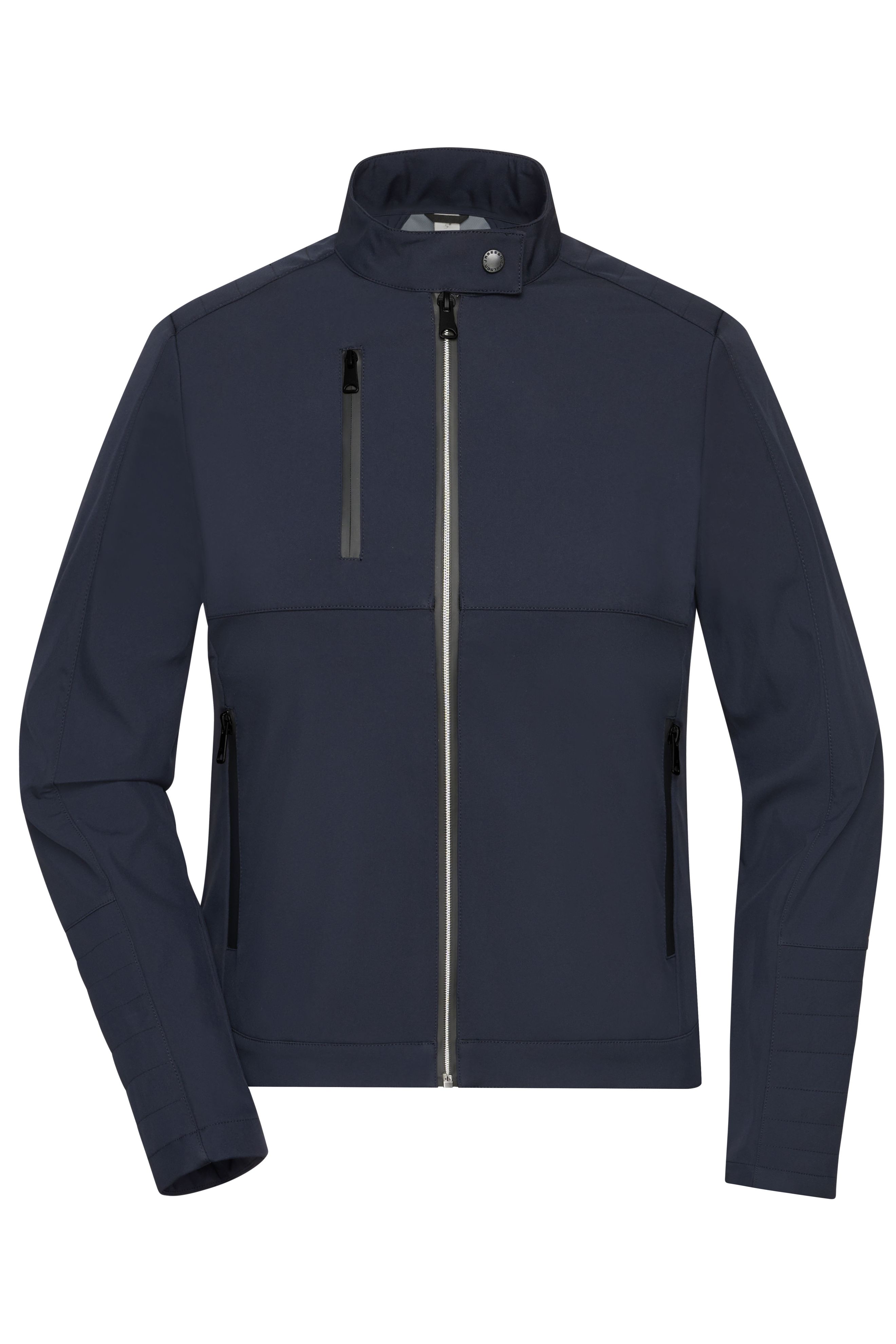 Navy Shell Jacket Design Ladies Ladies' Softshell Jacket Navy-Daiber