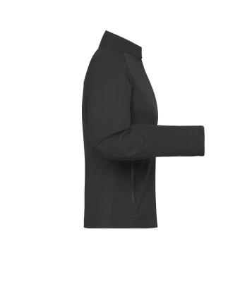 Dames Ladies' Softshell Jacket Zwart 11187