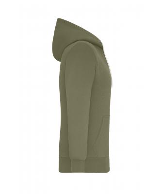 Dames Ladies' Doubleface Jacket   OCS Blended & RCS Olijf/natuur 11461