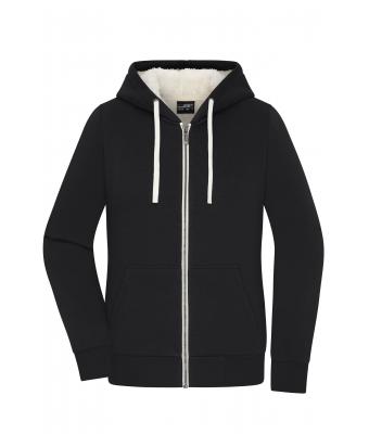 Dames Ladies' Doubleface Jacket   OCS Blended & RCS Zwart/natuur 11461