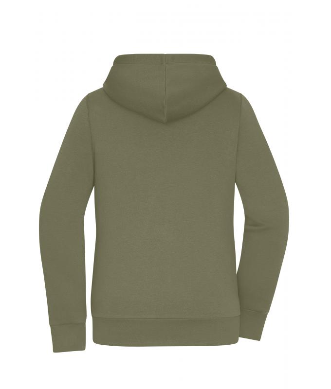 Dames Ladies' Doubleface Jacket OCS Blended & RCS Olijf/natuur 11461