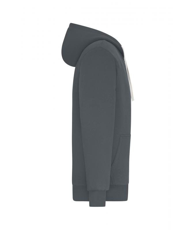 Men Men's Doubleface Jacket OCS Blended & RCS Graphite/nature 11462
