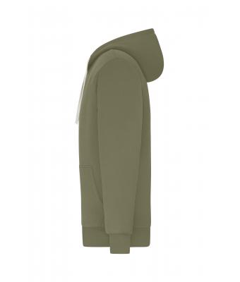 Homme Veste double face pour hommes   OCS Blended & RCS Olive/nature 11462