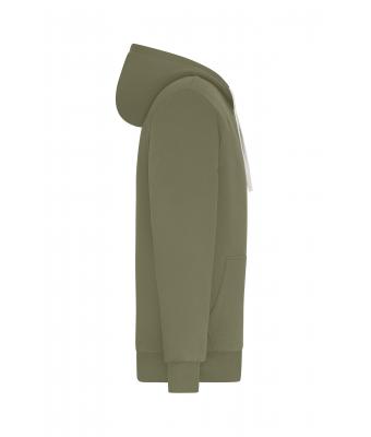 Homme Veste double face pour hommes   OCS Blended & RCS Olive/nature 11462