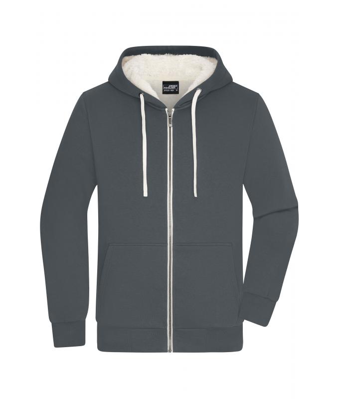 Homme Veste double face pour hommes OCS Blended & RCS Graphite/nature 11462
