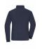 Damen Ladies' Bonded Fleece Jacket Navy/dark-grey 11463