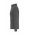 Dames Ladies' Bonded Fleece Jacket Carbon/rood 11463