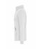 Dames Ladies' Bonded Fleece Jacket Wit/donkergrijs 11463