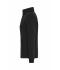 Dames Ladies' Bonded Fleece Jacket Zwart/donkergrijs 11463