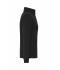 Dames Ladies' Bonded Fleece Jacket Zwart/donkergrijs 11463