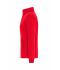 Dames Ladies' Bonded Fleece Jacket Rood/zwart 11463