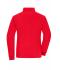Dames Ladies' Bonded Fleece Jacket Rood/zwart 11463
