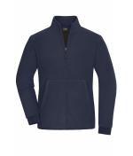Femme Veste polaire double couche pour femmes Marine/gris-foncé 11463