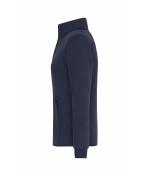 Femme Veste polaire double couche pour femmes Marine/gris-foncé 11463