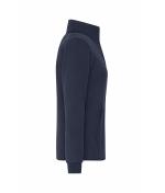 Femme Veste polaire double couche pour femmes Marine/gris-foncé 11463