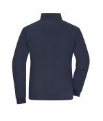 Femme Veste polaire double couche pour femmes Marine/gris-foncé 11463