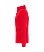 Femme Veste polaire double couche pour femmes Rouge/noir 11463