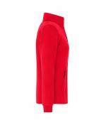Femme Veste polaire double couche pour femmes Rouge/noir 11463