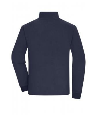 Herren Men's Bonded Fleece Jacket Navy/dark-grey 11464
