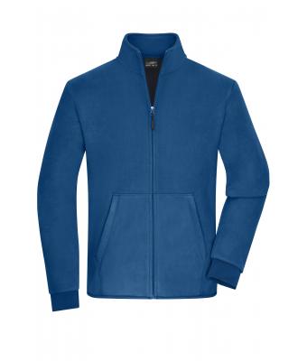 Heren Men's Bonded Fleece Jacket Royal/navy 11464
