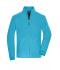 Heren Men's Bonded Fleece Jacket Turquoise/donkergrijs 11464