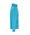 Heren Men's Bonded Fleece Jacket Turquoise/donkergrijs 11464