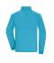 Herren Men's Bonded Fleece Jacket Turquoise/dark-grey 11464