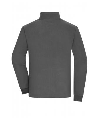 Heren Men's Bonded Fleece Jacket Carbon/rood 11464