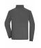 Heren Men's Bonded Fleece Jacket Carbon/rood 11464