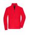 Herren Men's Bonded Fleece Jacket Red/black 11464