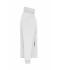 Heren Men's Bonded Fleece Jacket Wit/donkergrijs 11464