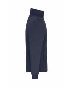 Homme Veste polaire double couche pour hommes Marine/gris-foncé 11464