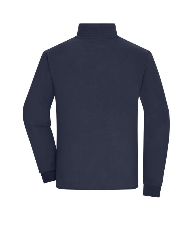 Homme Veste polaire double couche pour hommes Marine/gris-foncé 11464