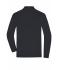 Men Men's Half-Zip Troyer Black 11465