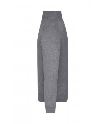 Homme Troyer demi-zippé pour hommes Gris-chiné 11465