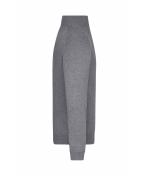 Homme Troyer demi-zippé pour hommes Gris-chiné 11465