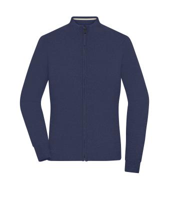 Ladies Ladies Zip Cardigan Navy Daiber