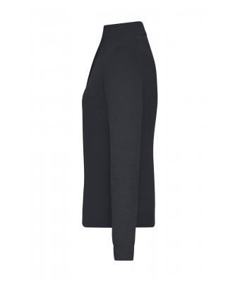 Dames Ladies' Zip-Cardigan Zwart 11466